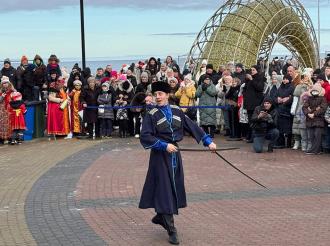 На Розе ветров прошли народные гулянья